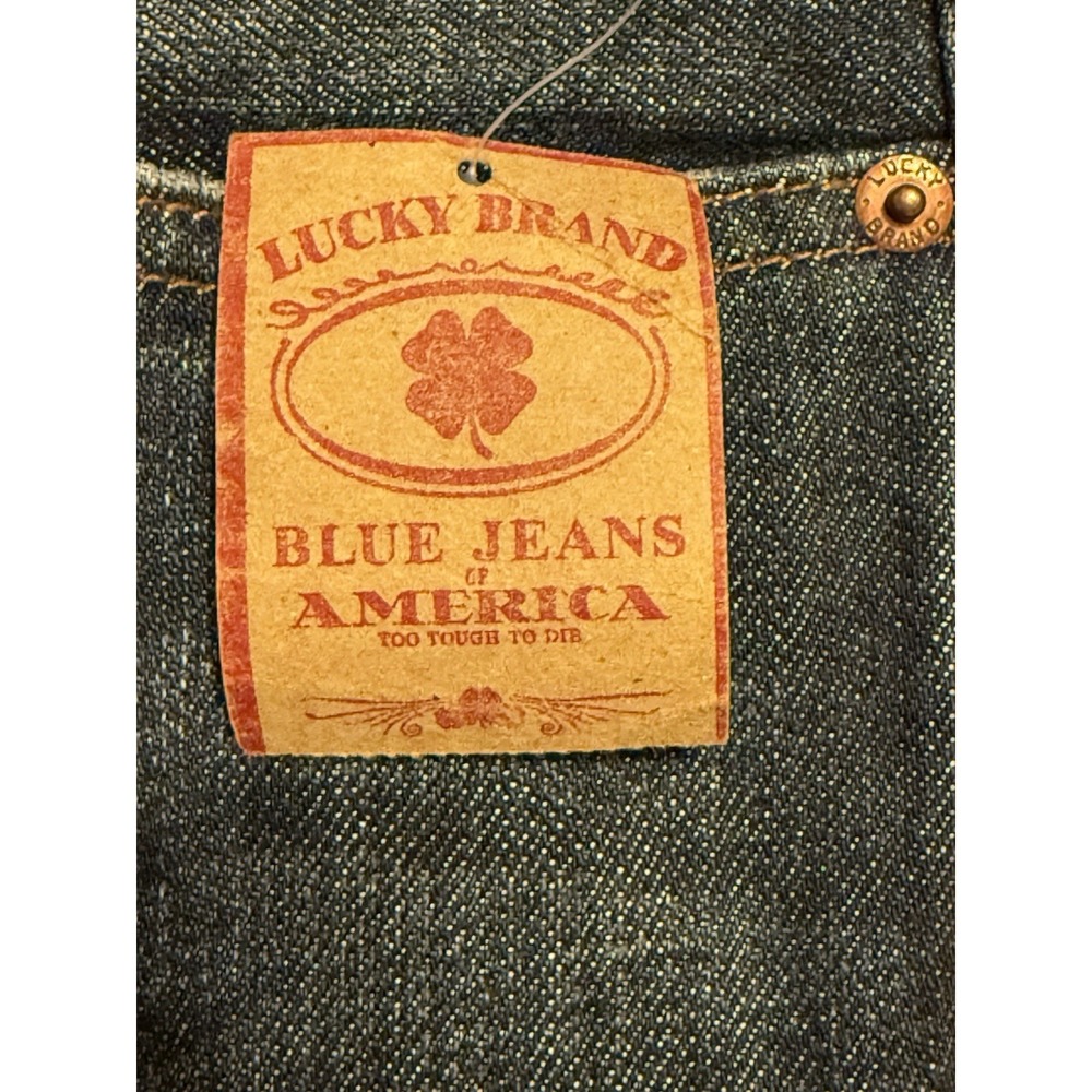 Lucky Brand 181 Jeans Men's 34 X 29‎  Blue Denim Cotton Straight Leg Relaxed Fit - Picture 11 of 16